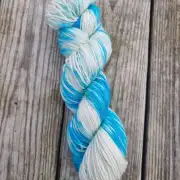 Hand-Dyed Yarn: 75% Merino, 25% Mulberry Silk, DK image 1