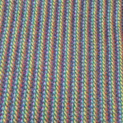 Three Sisters Tweed Fabric - Rainbow - green image 1