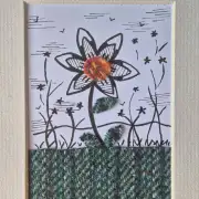 Tweed and pen original picture - 2 2 image 1