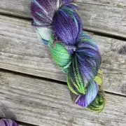 Hand-Dyed Yarn: 100% Merino, aran image 1