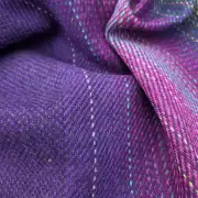 Two Sisters Tweed Fabric - Plain Purple Aurora image 2