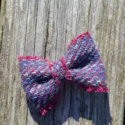 Three Sisters Tweed Hair Barrette image 1