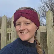 Hand Knitted cashmere and lambswool headband image 5