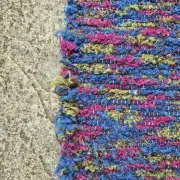 Handwoven pure wool rug image 4