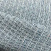 Two Sisters Tweed Fabric - sea, grey/blue image 2