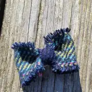 Three Sisters Tweed Hair Barrette image 1