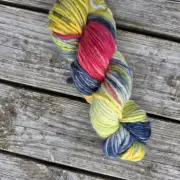 Hand-Dyed Yarn: 100% Merino, chunky image 1