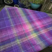Two Sisters Tweed Fabric - Purple Aurora image 2