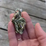 Ceramic Necklace seaweed tangle image 5