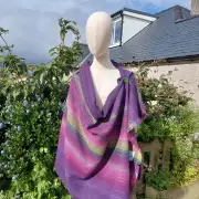 Three Sisters Tweed Shawl Lambswool - Aurora - 3 image 1