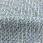 Two Sisters Tweed Fabric - sea, grey/blue image 5