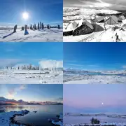 Greetings cards pack of 6 - winter image 1