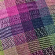 Two Sisters Tweed Fabric - Aurora Check #4 image 3