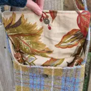 Harris tweed shoulder bag image 4