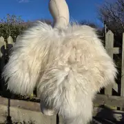 Two Sisters icelandic sheepskin cloak image 6