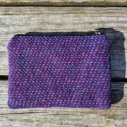 Two Sisters Tweed Zip Purse image 2