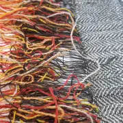 Textile Wall Art - 'tying-in' image 3