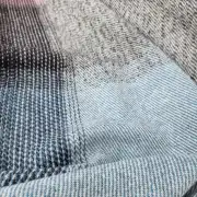 Gotland x Hebridean, alpaca-rose tweed throw image 3