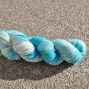 Hand-Dyed Yarn: Merino, fingering weight image 4