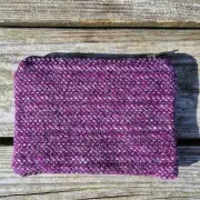 Two Sisters Tweed Zip Purse image 2