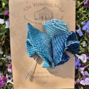 Tweed lapel pin brooch image 1