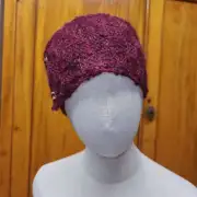 Hand Knitted hand dyed gotland headband image 3