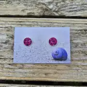 Two Sisters Tweed stud earrings image 1