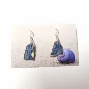 Sea pottery earrings image 1