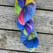 Hand-Dyed Yarn: 100% Merino, 4 ply - 8 3 image 2