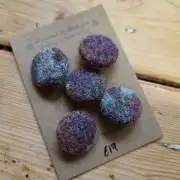 Harris tweed buttons image 1