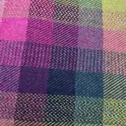 Two Sisters Tweed Fabric - Aurora Check #4 image 8