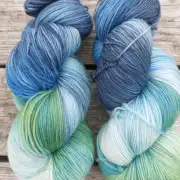 Hand-Dyed Yarn - merino 4 ply x2 image 2