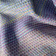 Two Sisters Tweed Fabric - lilac watercolour image 8