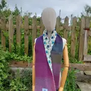 Three Sisters Tweed Scarf - Aurora - 1 image 1