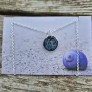 Raku Ceramic Necklace image 1