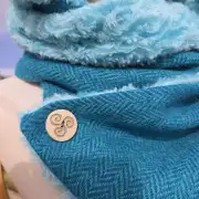 Harris Tweed Hooded scarf image 2
