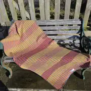 Two Sisters Tweed Throw Lambswool image 3