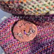 Three Sisters Tweed Hooded scarf image 3