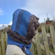 Two Sisters Tweeds Hooded scarf image 5