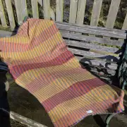 Two Sisters Tweed Throw Lambswool image 1