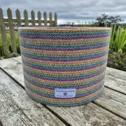 Two Sisters Tweed luxury lampshade 30cm ceiling image 2