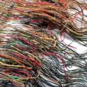 Textile Wall Art - 'tying-in' image 5