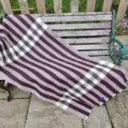 Gotland x Hebridean and Merino tweed throw image 4