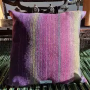 Three Sisters Tweed cushion cover - aurora image 1
