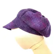 Bespoke Harris Tweed ladies cap image 5