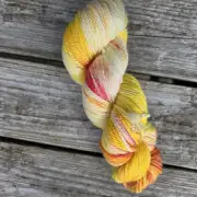 Hand-Dyed Yarn: 100% Merino, aran image 1