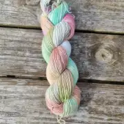 Hand-Dyed Yarn: Baby Alpaca & silk, 4 ply image 1