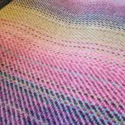 Three Sisters Tweed Fabric - Aurora Pink image 1
