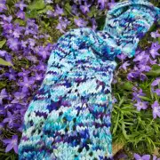 Hand Knitted merino neckwarmer image 4