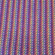 Three Sisters Tweed Fabric - Rainbow - purple image 1